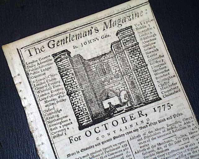John Hancock... Early reports on the Revolutionary War...