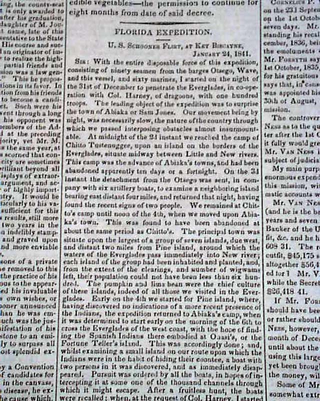 Supreme Court Rules On The Amistad Slave Ship Case... - RareNewspapers.com