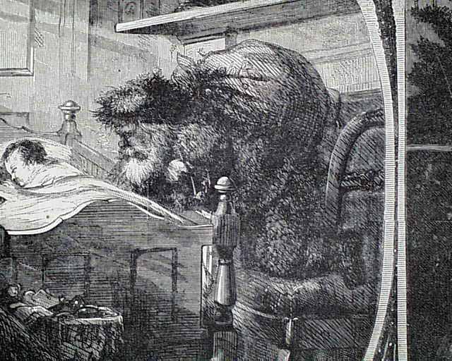 Thomas Nast Santa Claus... Emancipation Proclamation...