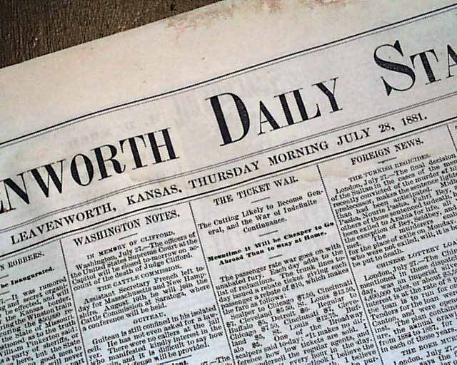 Jesse James & the Winston train robbery...