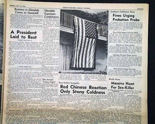 John F. Kennedy Jr. Salutes His Father's Coffin, Historic 8x10 Photo (AA-138)