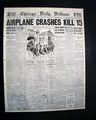 1930 Fayetteville, Tennessee airshow disaster... - Image 1