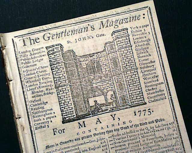 Early report on the battle of Lexington & Concord...