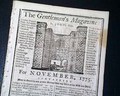Boston letter to General Gage...   - Image 1