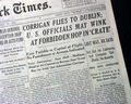Douglas Corrigan famous flight in 1938... - Image 1