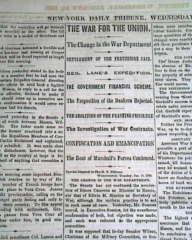 1862 Civil War Paintsville KY...