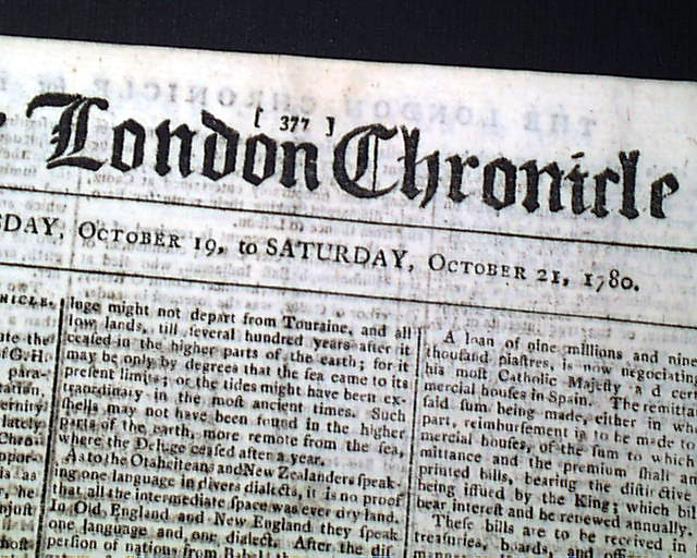 1780 Canajoharie, New York...