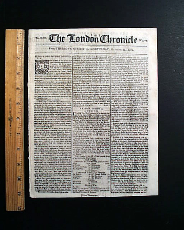 1780 Canajoharie, New York...