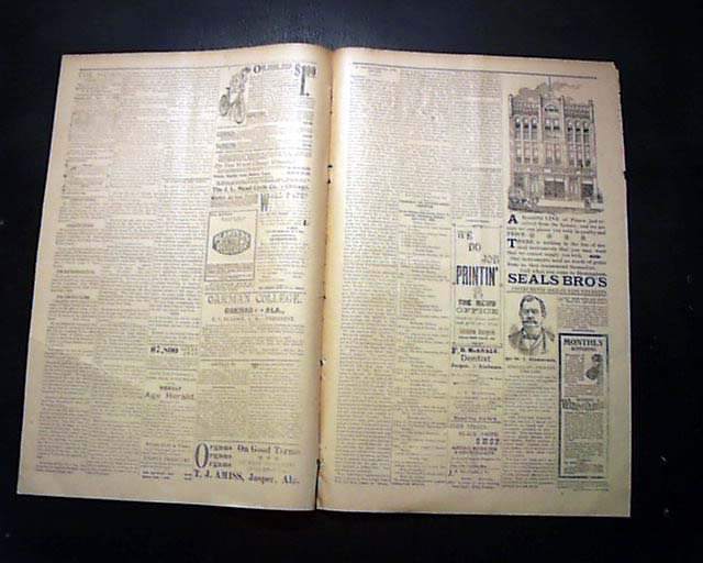 1898 Oakman, Alabama...