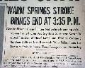 Franklin Roosevelt Death in 1945.... - - Image 3