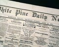 Very rare ghost town newspaper from Nevada... - Image 1