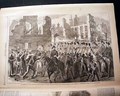 Lincoln is inaugurated...    Graphic print on the front page...   - Image 8