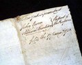 Colonial New York court document from 1750... - Image 1