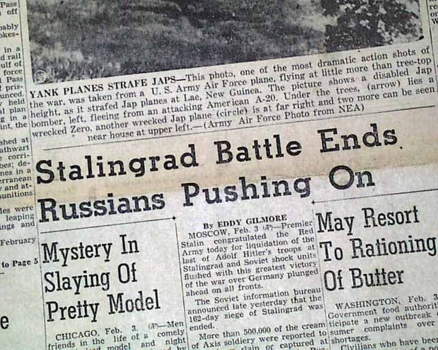 Image result for the battle of stalingrad ends