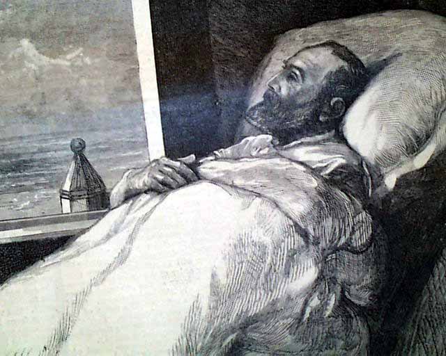 President Garfield near death... Tennis on Staten Island...