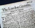World's Oldest NEWSPAPER 1674 Gazette 316 YEARS OLD... - Image 1