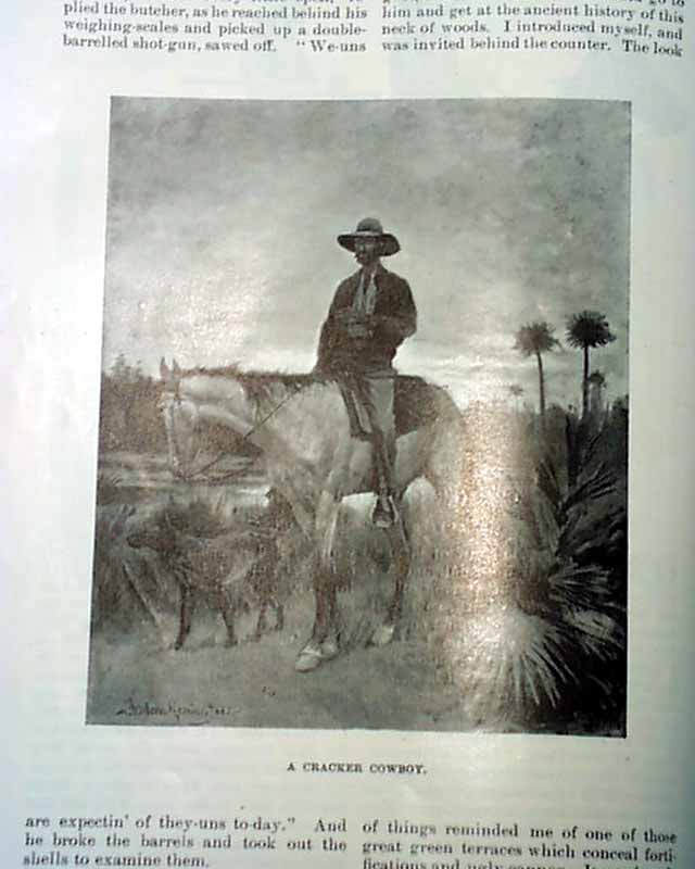 Remington writes & illustrates "Cracker Cowboys of Florida