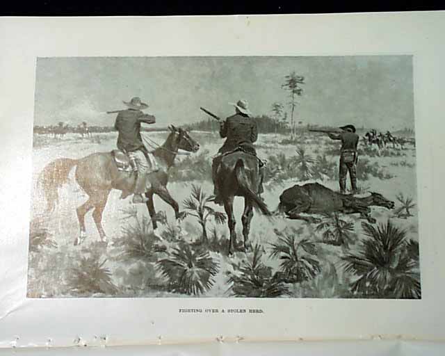 Remington writes & illustrates "Cracker Cowboys of Florida