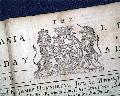 A Tory newspaper printed in British-occupied Philadelphia... The Battle of Germantown... - Image 1