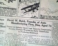David Dunbar Buick death... - Image 1
