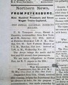 Rare Union occupation newspaper from near the end of the Civil War... - Image 4