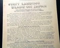 Closing events of World War II in a ship's newspaper... - Image 3