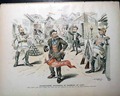 Popular for the 1894 colorful political cartoons... - Image 5