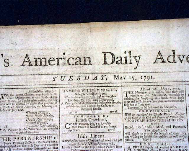 Patriot Francis Hopkinson death report...