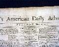 Patriot Francis Hopkinson death report... - Image 1