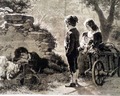 "Far from Home"... Christmas at a newsboy's boarding house... - Image 2