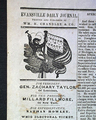 Campaign Ad for Taylor and Fillmore of the Whigs... - Image 1