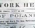 Large map of Poland in 1863... - Image 3