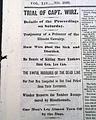 The Henry Wirz prison warden trial... - Image 1