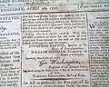 Four George Washington signatures on the front page... - Image 4