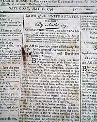 Four script signatures of George Washington...