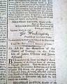 Four script signatures of George Washington... - Image 4