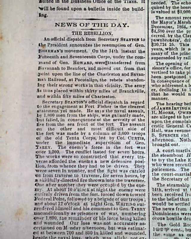 Gen. Sherman's 40 acres for freed slaves...