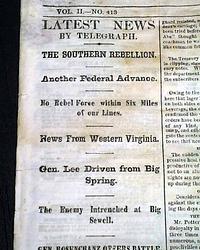 The Southern rebellion...