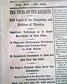 Considerable coverage on the trial of Lincoln's assassins... - Image 1