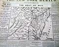 One of the first Civil War maps in a newspaper... - Image 1