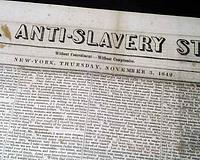 The notable George Latimer slave case...