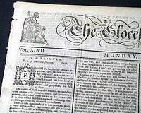 All is good and tranquil in Boston...   British troops have arrived...