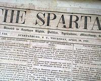 A very rare title from antebellum South Carolina...  