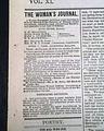 Uncommon 19h century women's suffrage newspaper...  - Image 2