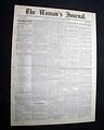 Uncommon 19h century women's suffrage newspaper...  - Image 4