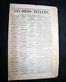 This first issue of this short-lived San Diego newspapers... - Image 3