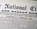 Uncommon woman suffrage paper from Syracuse... - Image 1