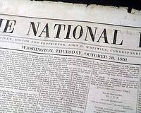 Uncle Tom's Cabin: a letter to the editor...   First advertisement for the book 'Uncle Tom's Cabin'...