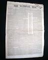 Uncle Tom's Cabin: a letter to the editor...   First advertisement for the book 'Uncle Tom's Cabin'... - Image 2