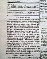 From the capital of the Confederacy...